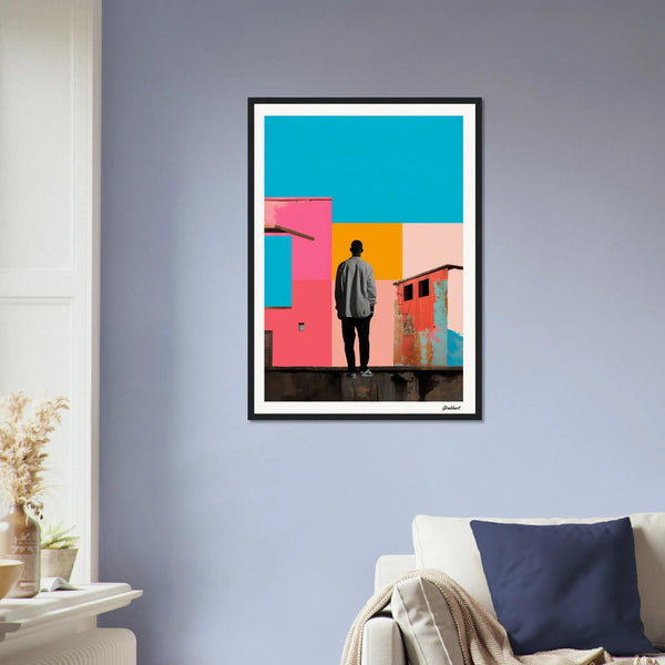 Chromatic Reflections: Metropolis Melodies Series III Gelato