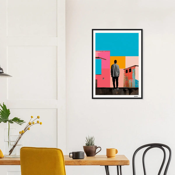 Chromatic Reflections: Metropolis Melodies Series III Gelato