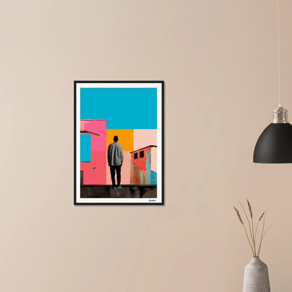 Chromatic Reflections: Metropolis Melodies Series III Gelato