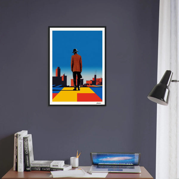 City Salesman's Reverie: Metropolis Melodies Series VII Grabbart Prints