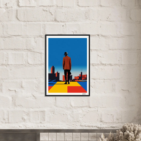 City Salesman's Reverie: Metropolis Melodies Series VII Grabbart Prints