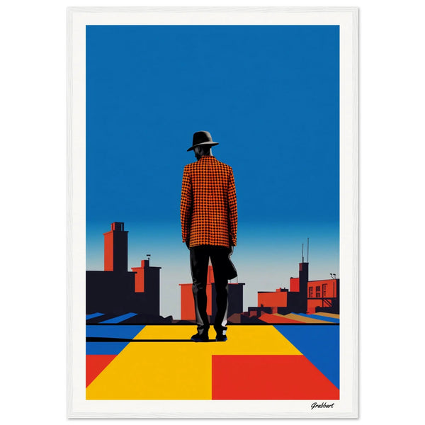 City Salesman's Reverie: Metropolis Melodies Series VII Grabbart Prints