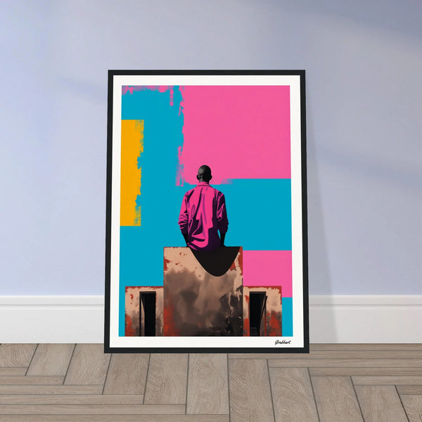 Elevated Solitude: Metropolis Melodies Series IV Grabbart Prints