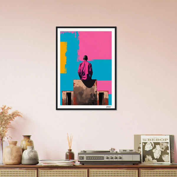 Elevated Solitude: Metropolis Melodies Series IV Grabbart Prints