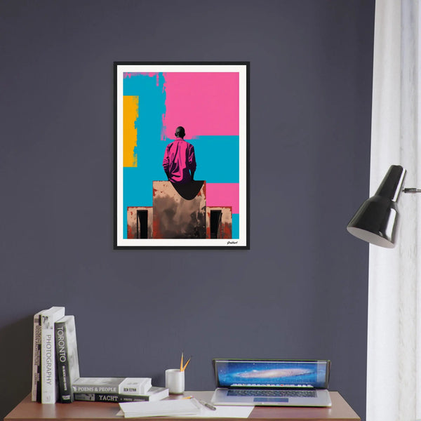 Elevated Solitude: Metropolis Melodies Series IV Grabbart Prints