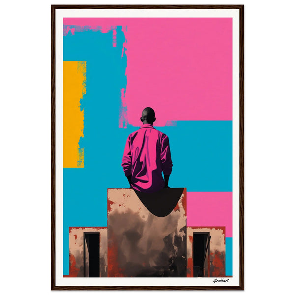 Elevated Solitude: Metropolis Melodies Series IV Grabbart Prints