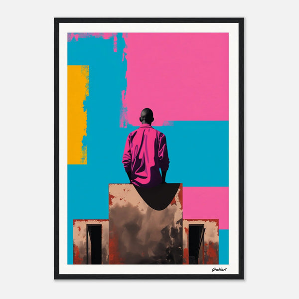 Elevated Solitude: Metropolis Melodies Series IV Grabbart Prints