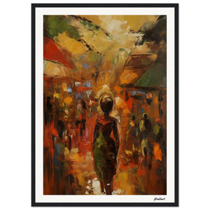 Ephemeral Solitude: A Still Moment in Time's Flow Grabbart Prints