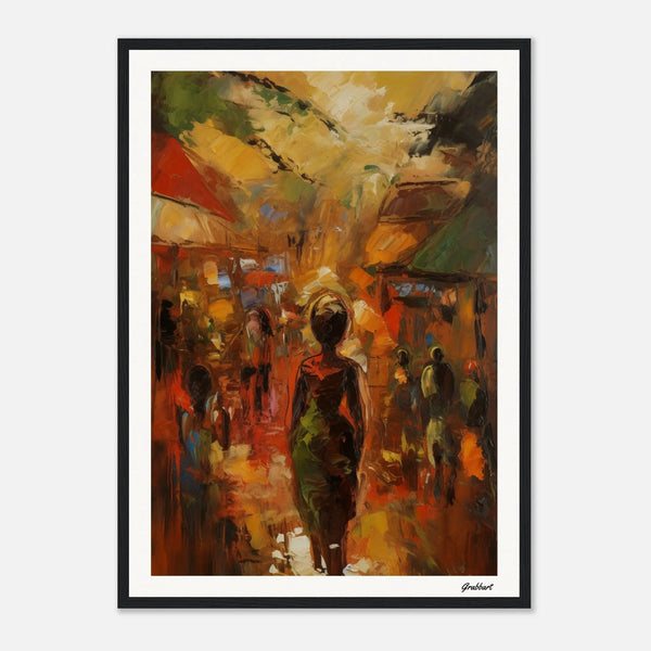 Ephemeral Solitude: A Still Moment in Time's Flow Grabbart Prints