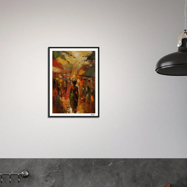 Ephemeral Solitude: A Still Moment in Time's Flow Grabbart Prints