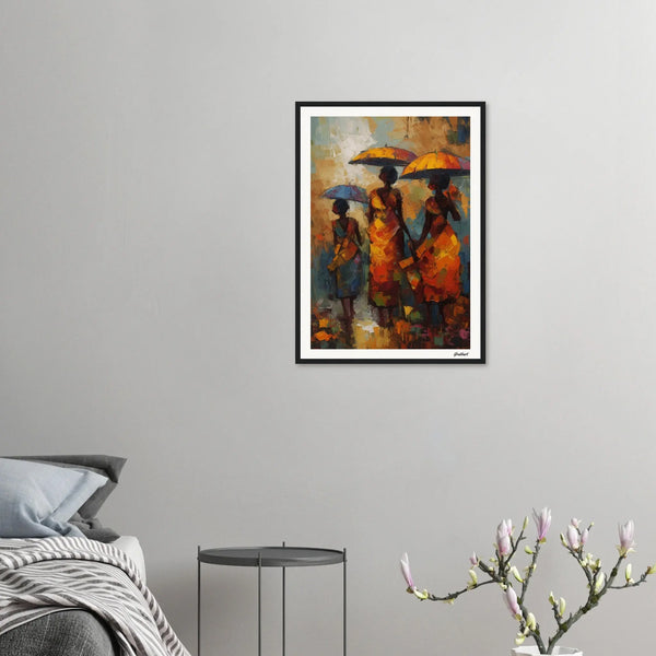 Shades of Unity: Under Amber Skies Grabbart Prints