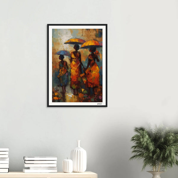 Shades of Unity: Under Amber Skies Grabbart Prints