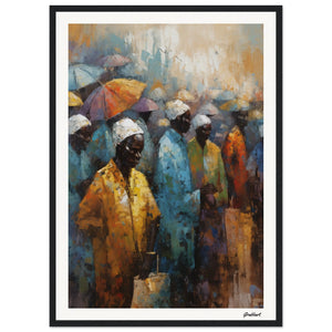 The Council of Wisdom: A Tapestry of Culture and Unity Grabbart Prints