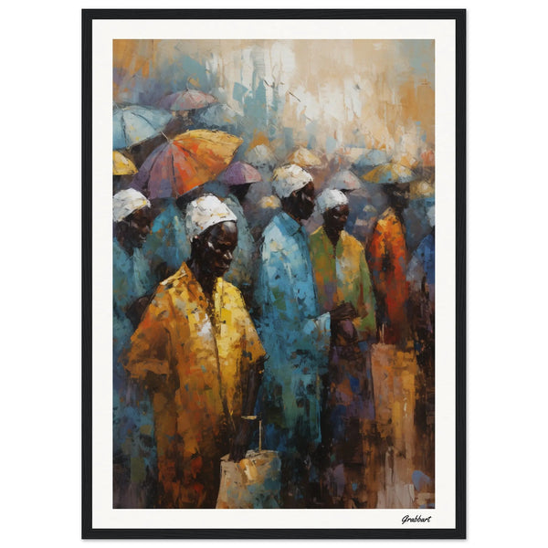 The Council of Wisdom: A Tapestry of Culture and Unity Grabbart Prints