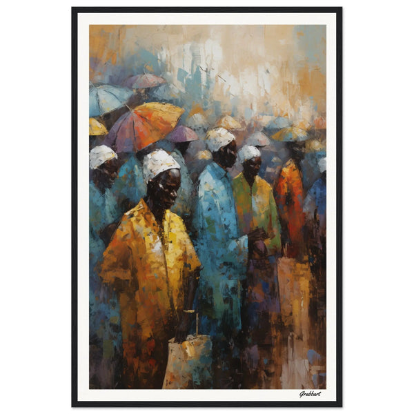 The Council of Wisdom: A Tapestry of Culture and Unity Grabbart Prints