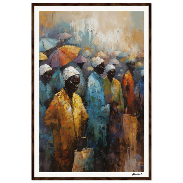 The Council of Wisdom: A Tapestry of Culture and Unity Grabbart Prints