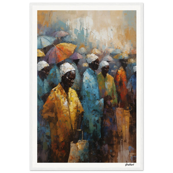 The Council of Wisdom: A Tapestry of Culture and Unity Grabbart Prints