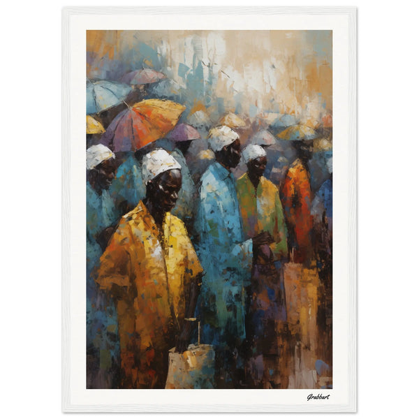 The Council of Wisdom: A Tapestry of Culture and Unity Grabbart Prints