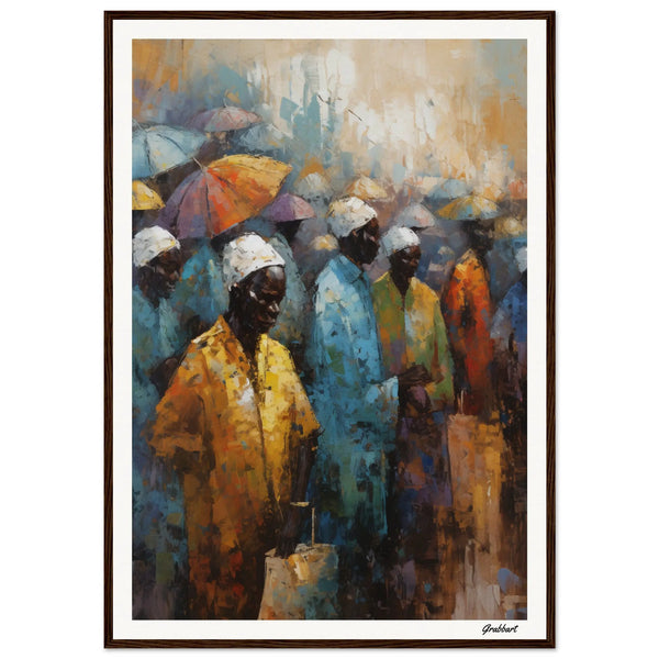 The Council of Wisdom: A Tapestry of Culture and Unity Grabbart Prints