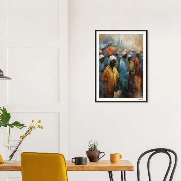 The Council of Wisdom: A Tapestry of Culture and Unity Grabbart Prints