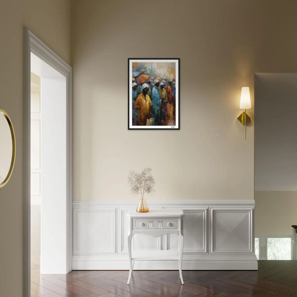 The Council of Wisdom: A Tapestry of Culture and Unity Grabbart Prints