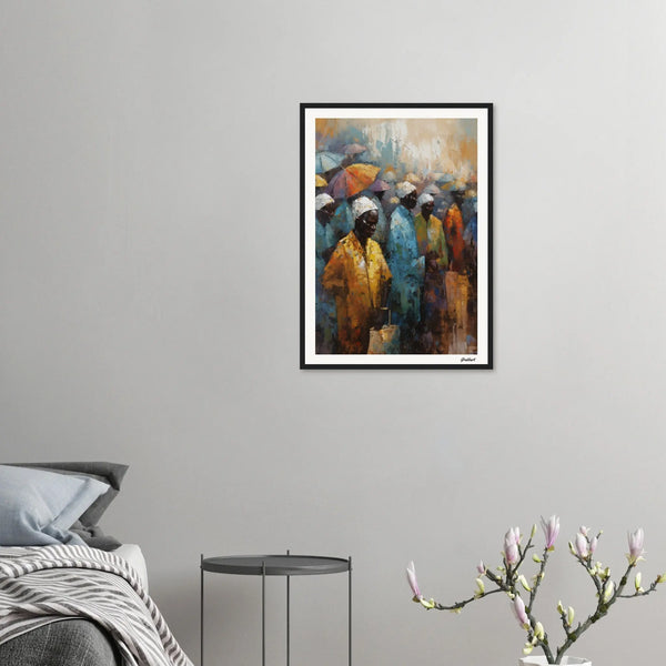 The Council of Wisdom: A Tapestry of Culture and Unity Grabbart Prints