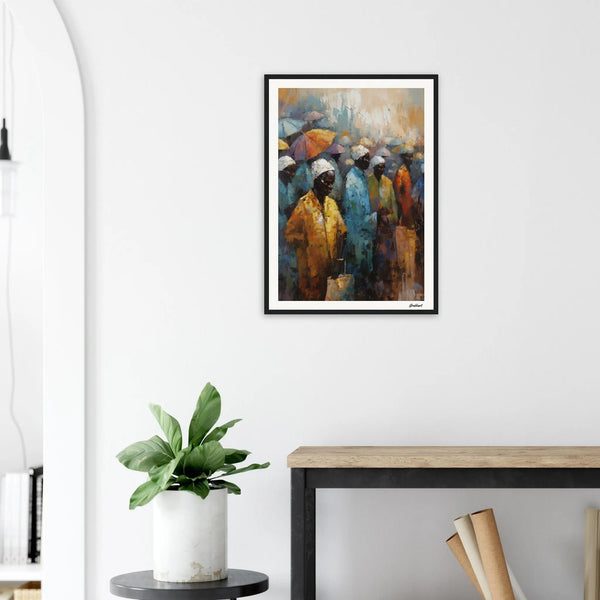 The Council of Wisdom: A Tapestry of Culture and Unity Grabbart Prints