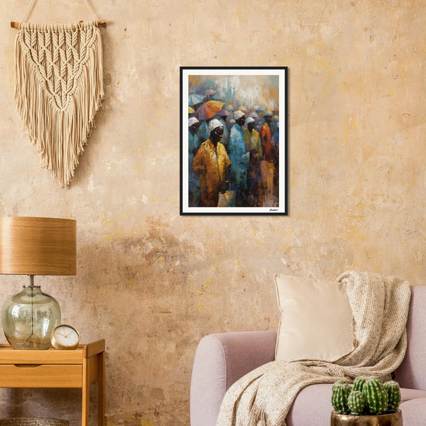 The Council of Wisdom: A Tapestry of Culture and Unity Grabbart Prints