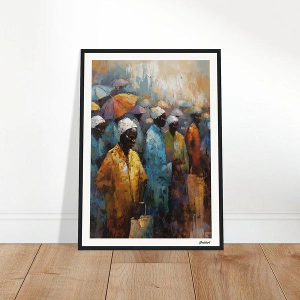 The Council of Wisdom: A Tapestry of Culture and Unity Grabbart Prints