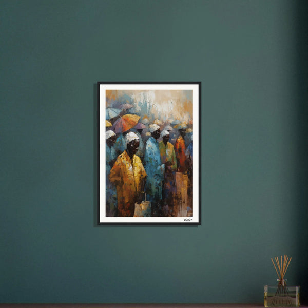 The Council of Wisdom: A Tapestry of Culture and Unity Grabbart Prints