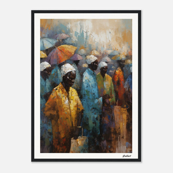 The Council of Wisdom: A Tapestry of Culture and Unity Grabbart Prints