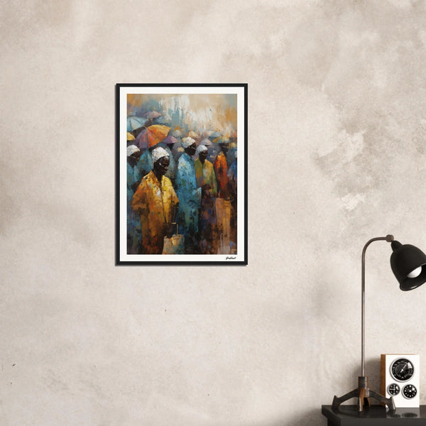 The Council of Wisdom: A Tapestry of Culture and Unity Grabbart Prints