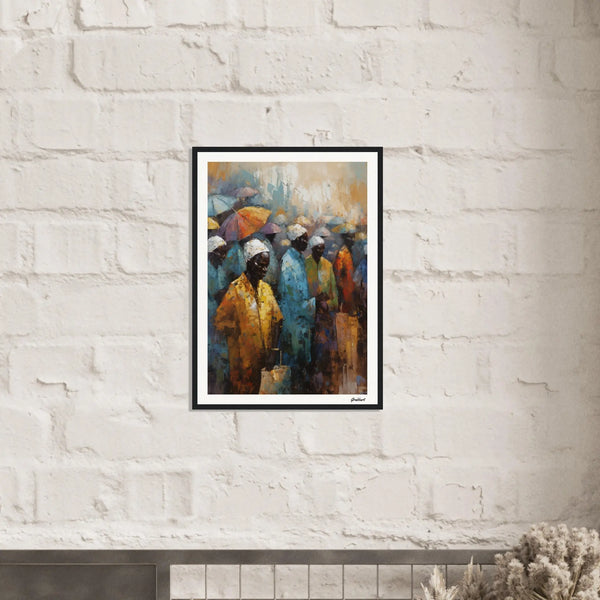 The Council of Wisdom: A Tapestry of Culture and Unity Grabbart Prints