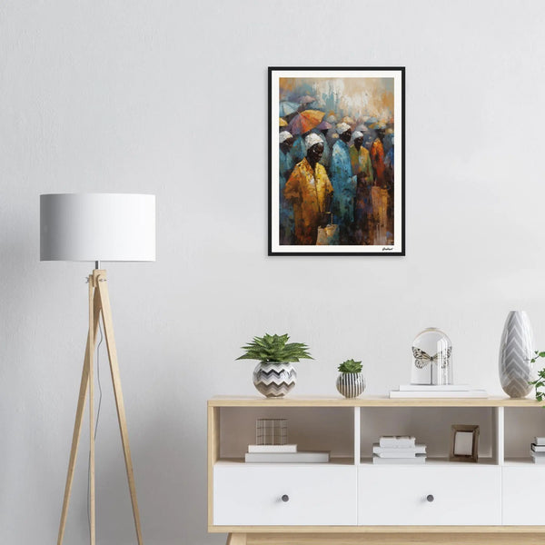 The Council of Wisdom: A Tapestry of Culture and Unity Grabbart Prints