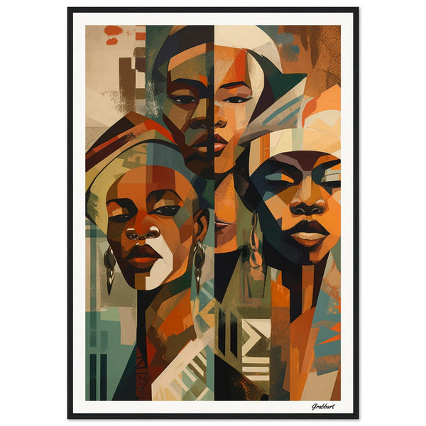 The Triumvirate: A Gaze of Beninese Royalty Grabbart Prints