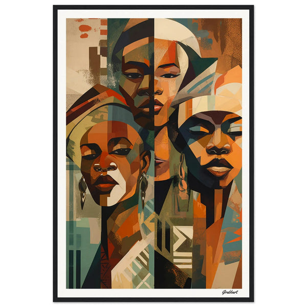 The Triumvirate: A Gaze of Beninese Royalty Grabbart Prints