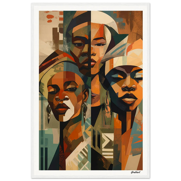 The Triumvirate: A Gaze of Beninese Royalty Grabbart Prints