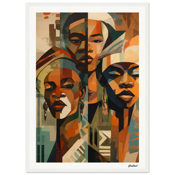 The Triumvirate: A Gaze of Beninese Royalty Grabbart Prints