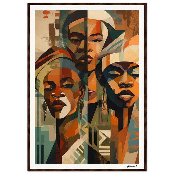 The Triumvirate: A Gaze of Beninese Royalty Grabbart Prints