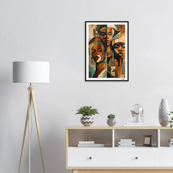 The Triumvirate: A Gaze of Beninese Royalty Grabbart Prints