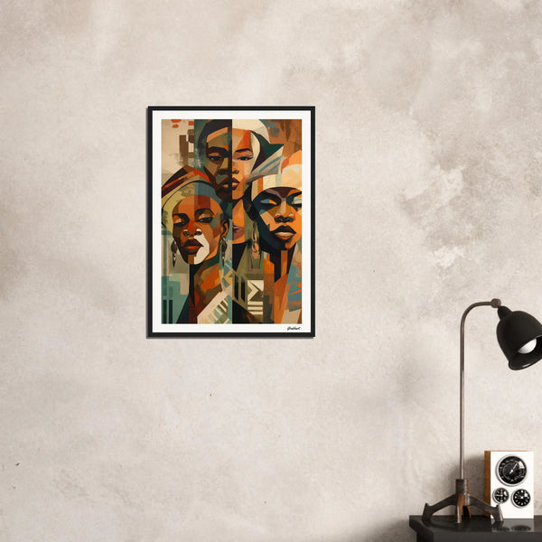 The Triumvirate: A Gaze of Beninese Royalty Grabbart Prints