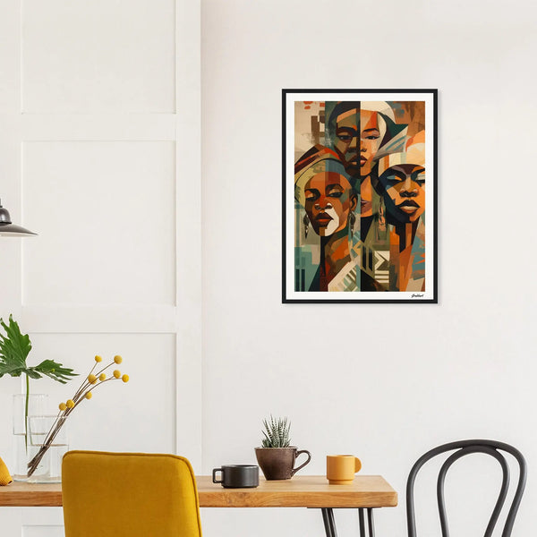 The Triumvirate: A Gaze of Beninese Royalty Grabbart Prints