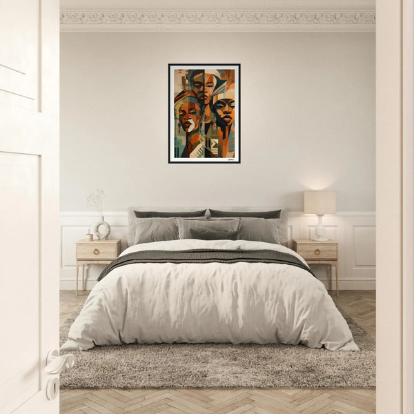 The Triumvirate: A Gaze of Beninese Royalty Grabbart Prints