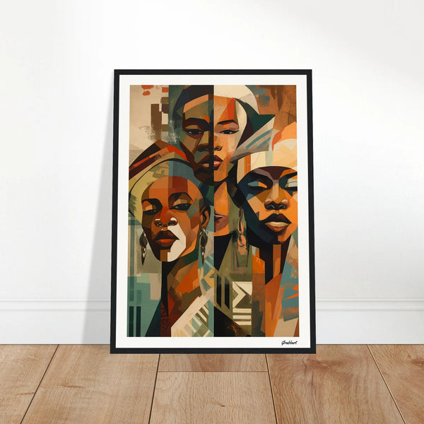 The Triumvirate: A Gaze of Beninese Royalty Grabbart Prints