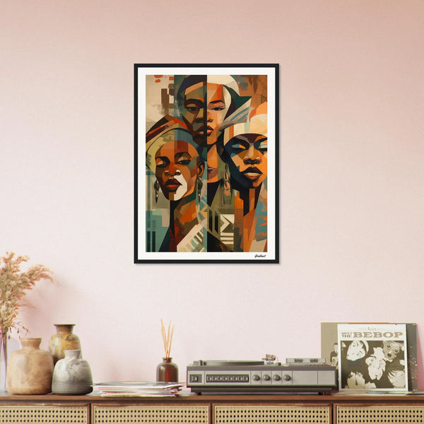 The Triumvirate: A Gaze of Beninese Royalty Grabbart Prints