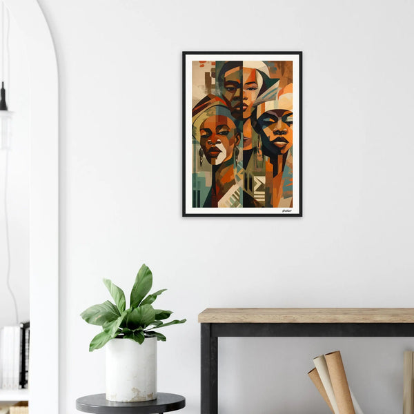 The Triumvirate: A Gaze of Beninese Royalty Grabbart Prints
