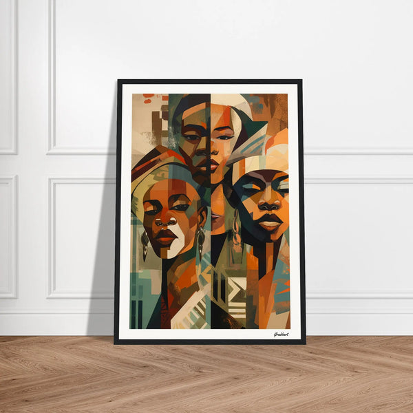 The Triumvirate: A Gaze of Beninese Royalty Grabbart Prints