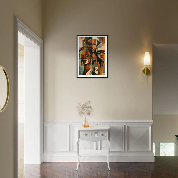 The Triumvirate: A Gaze of Beninese Royalty Grabbart Prints