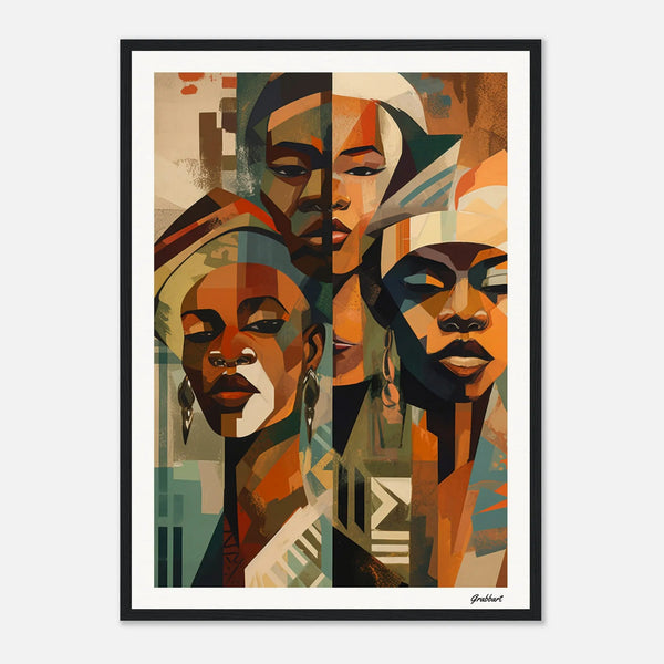 The Triumvirate: A Gaze of Beninese Royalty Grabbart Prints