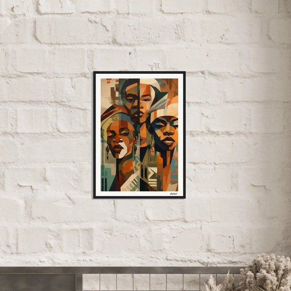The Triumvirate: A Gaze of Beninese Royalty Grabbart Prints